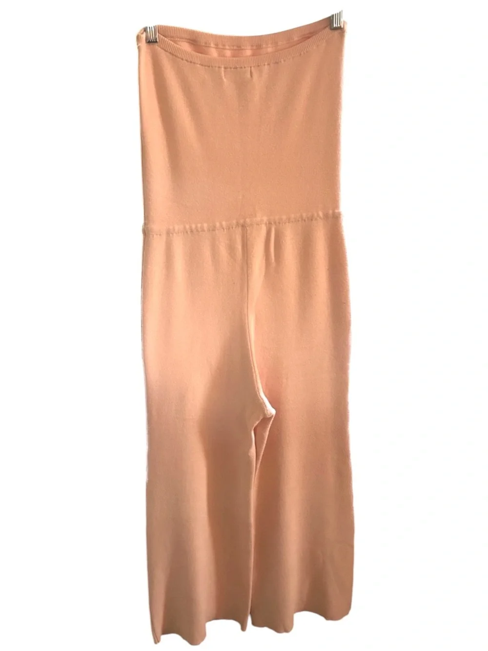 Lovers + Friends Lola Knit Strapless Jumpsuit Size Small